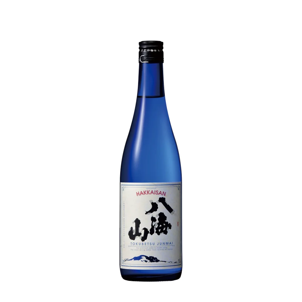 Hakkaisan Tokubetsu Junmai sake bottle wholesale restaurant supply #14097