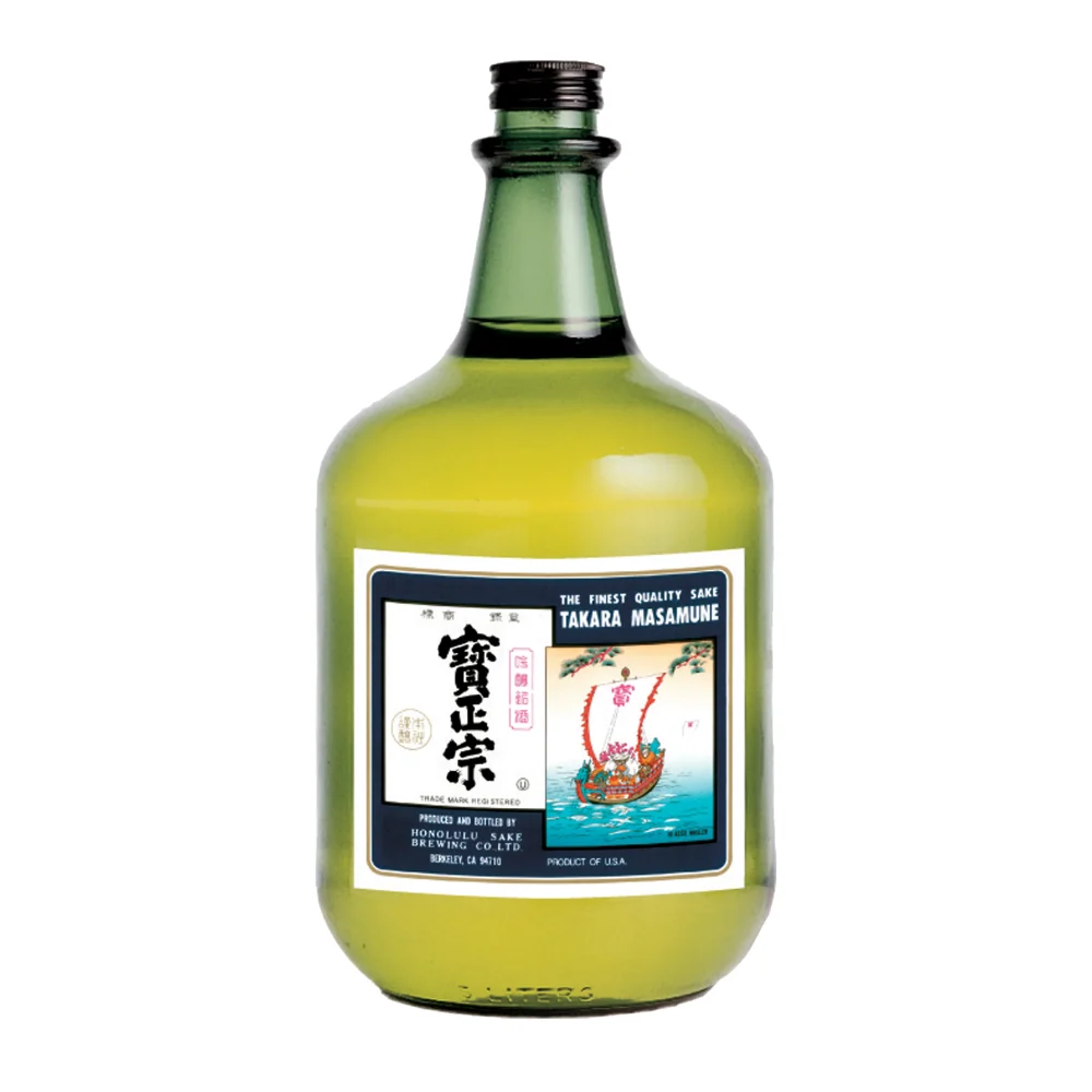 Takara Masamune Junmai Sake 3L bottle wholesale restaurant supply #14177