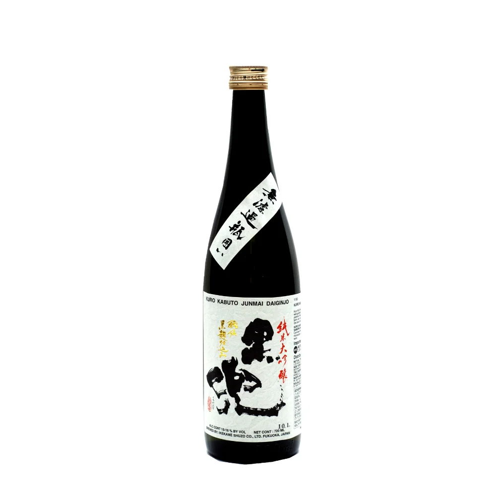 Kuro Kabuto Muroka Junmai Daiginjo sake bottle wholesale restaurant supply #14810