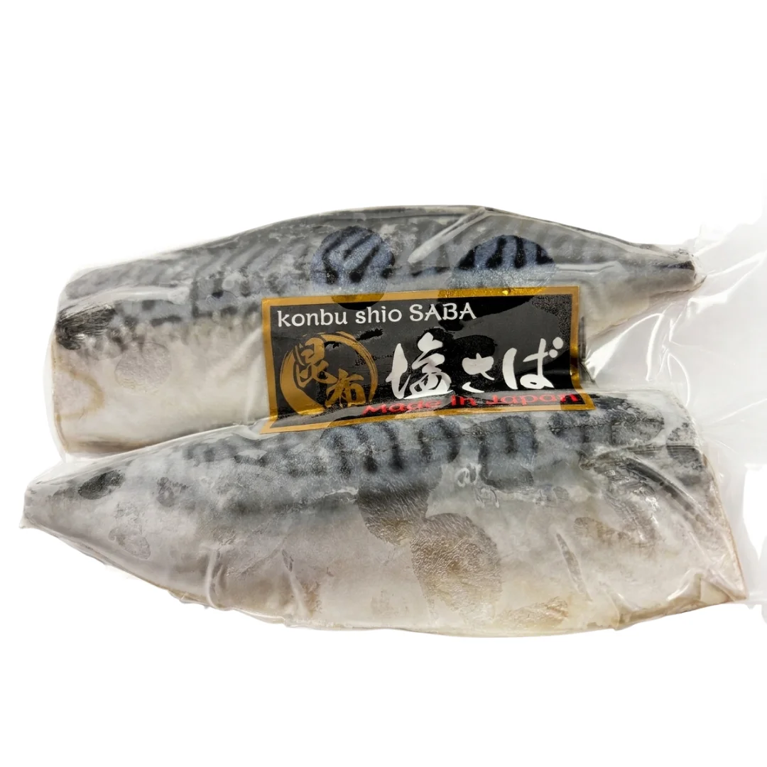 Konbu Shio Saba fillet frozen pack wholesale restaurant supply