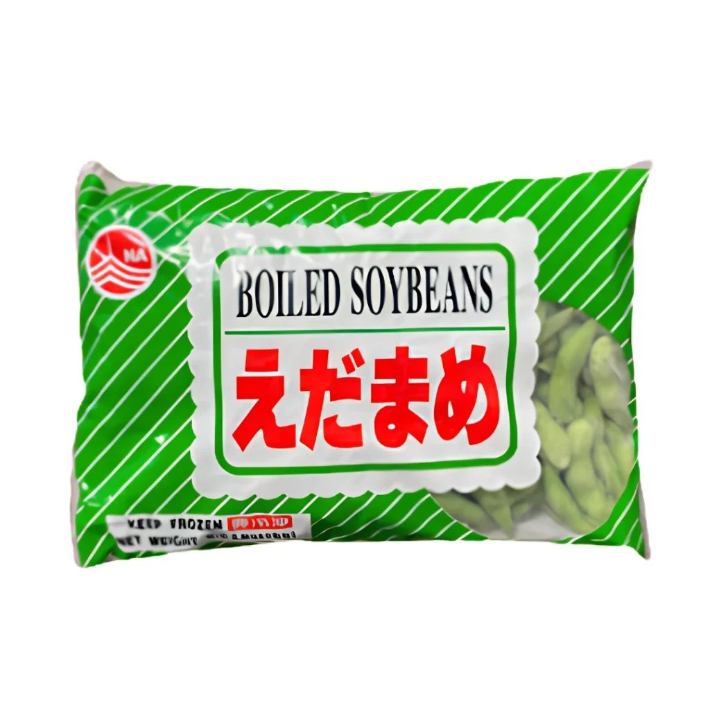 Miyako frozen edamame in pod green soybean appetizer wholesale restaurant supply #20599
