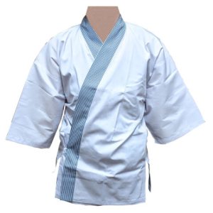 Happi White Seven Uniform White Eri Kon Shima M #BC1312-7M