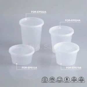 PP Soup Takeout Togo Cup w/ Lid 12 | 16 | 24 | 32 oz