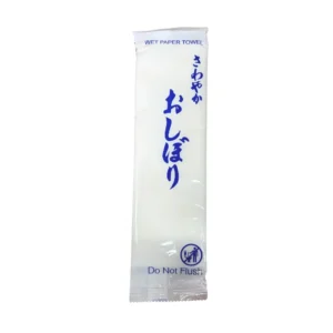 Kami Oshibori Sawayaka disposable paper wet hand towel oshibori wholesale restaurant supply #MTC-92707-1