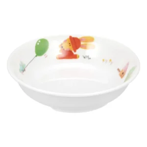 Marukei Sweet Rabbit kids melamine deep plate Japan wholesale restaurant supply #MK5006