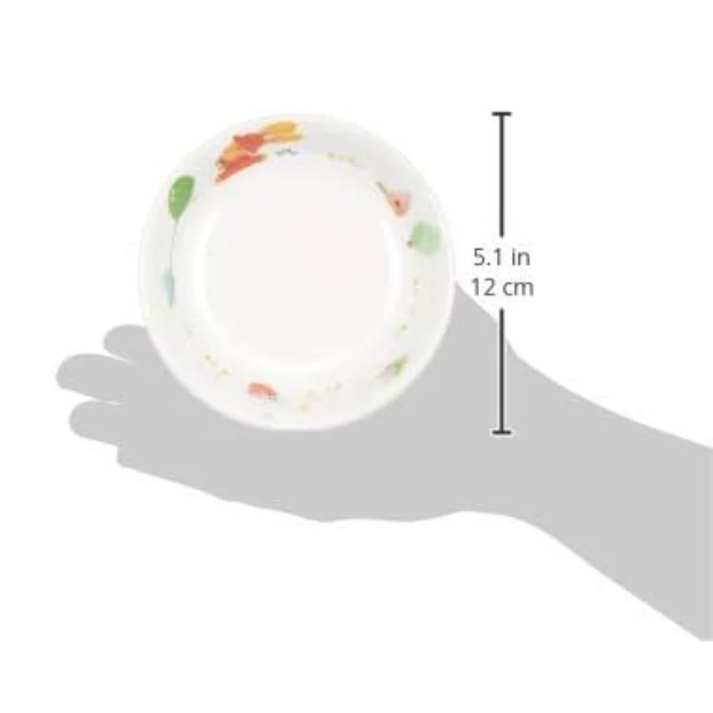 Marukei Sweet Rabbit kids melamine deep plate Japan wholesale restaurant supply #MK5006
