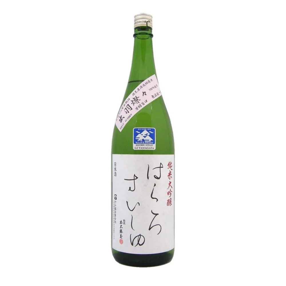 Hakuro Suishu Dewasansan junmai ginjo sake bottle wholesale restaurant supply #14032