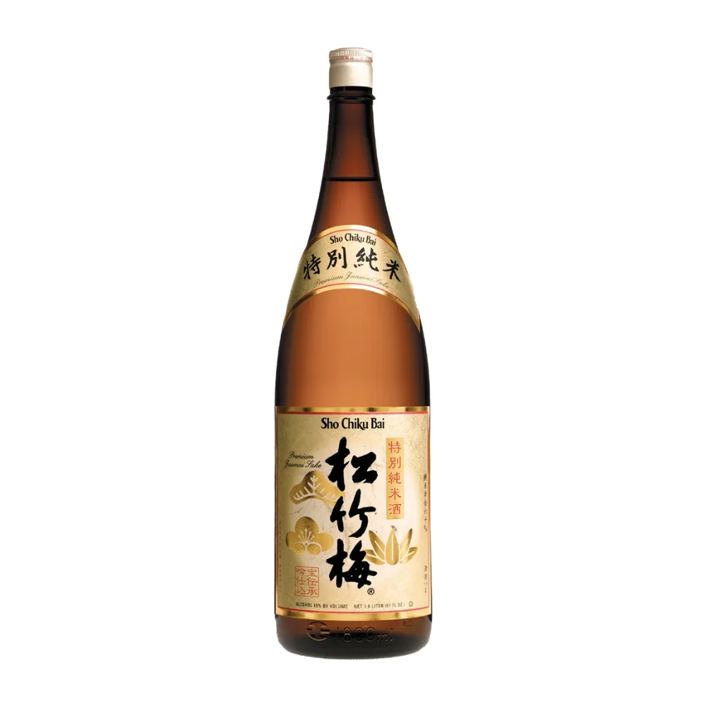 Sho Chiku Bai Tokubetsu Junmai sake 1.8L Takara wholesale restaurant supply #14029