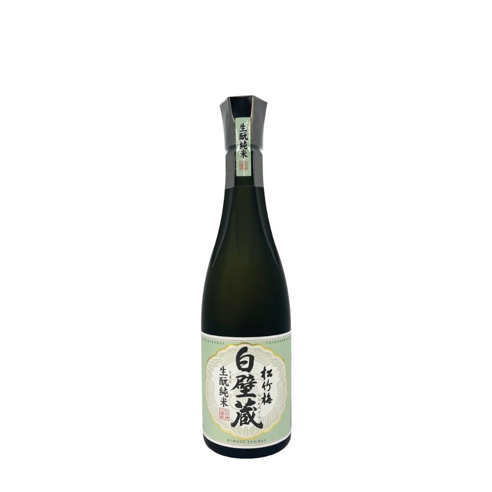 Shirakabe Gura Kimoto Junmai sake 640ml Takara wholesale restaurant supply #14088