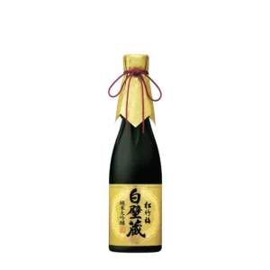 Shirakabegura Junmai Daiginjo Sake bottle Sho Chiku Bai wholesale restaurant supply #14089