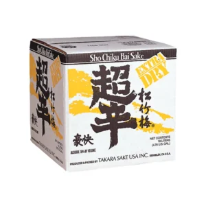 Sho Chiku Bai Chokara Extra Dry Junmai sake cube wholesale restaurant supply #14161