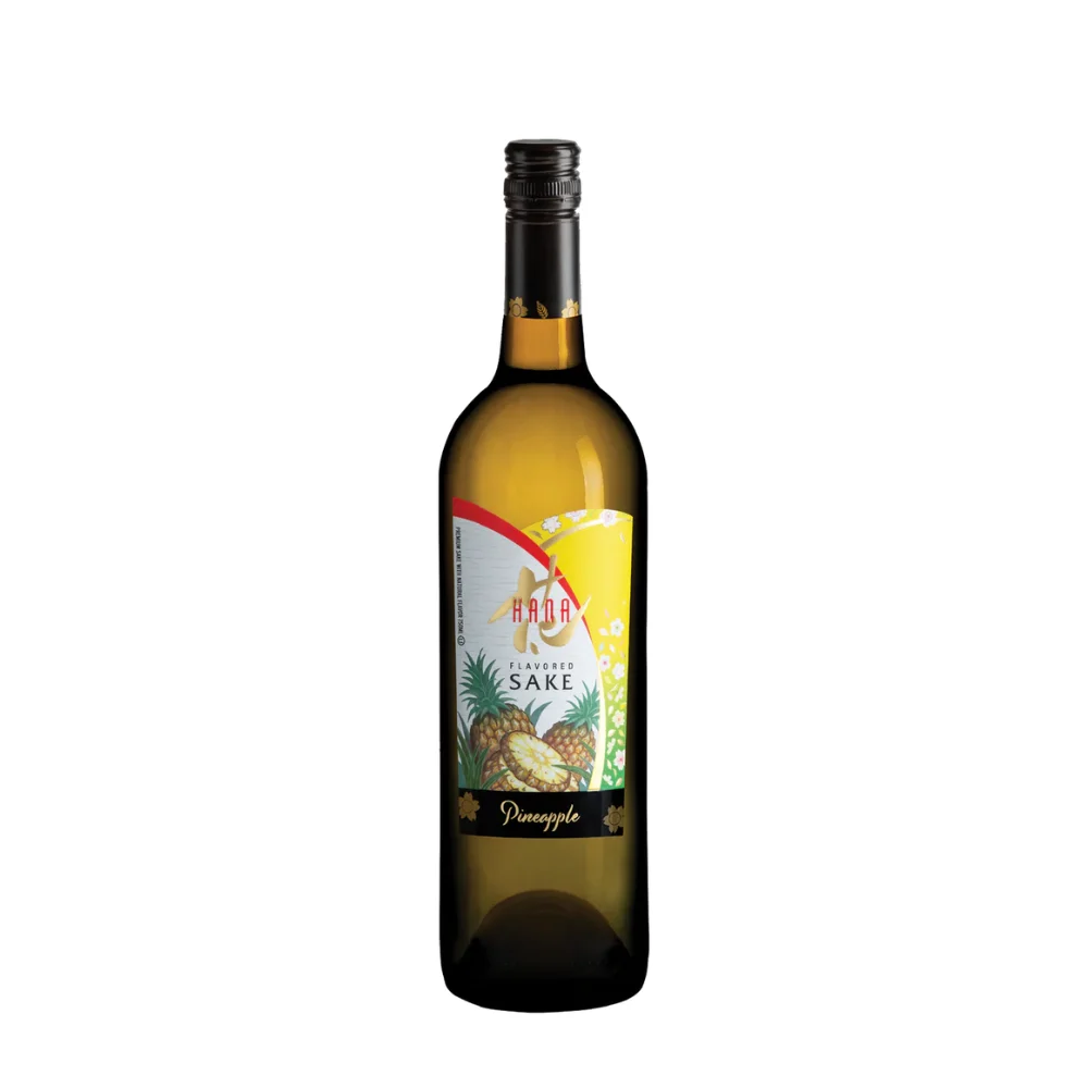 HANA Pineapple Flavored Sake 750ml 375ml Takara wholesale restaurant supply #14219
