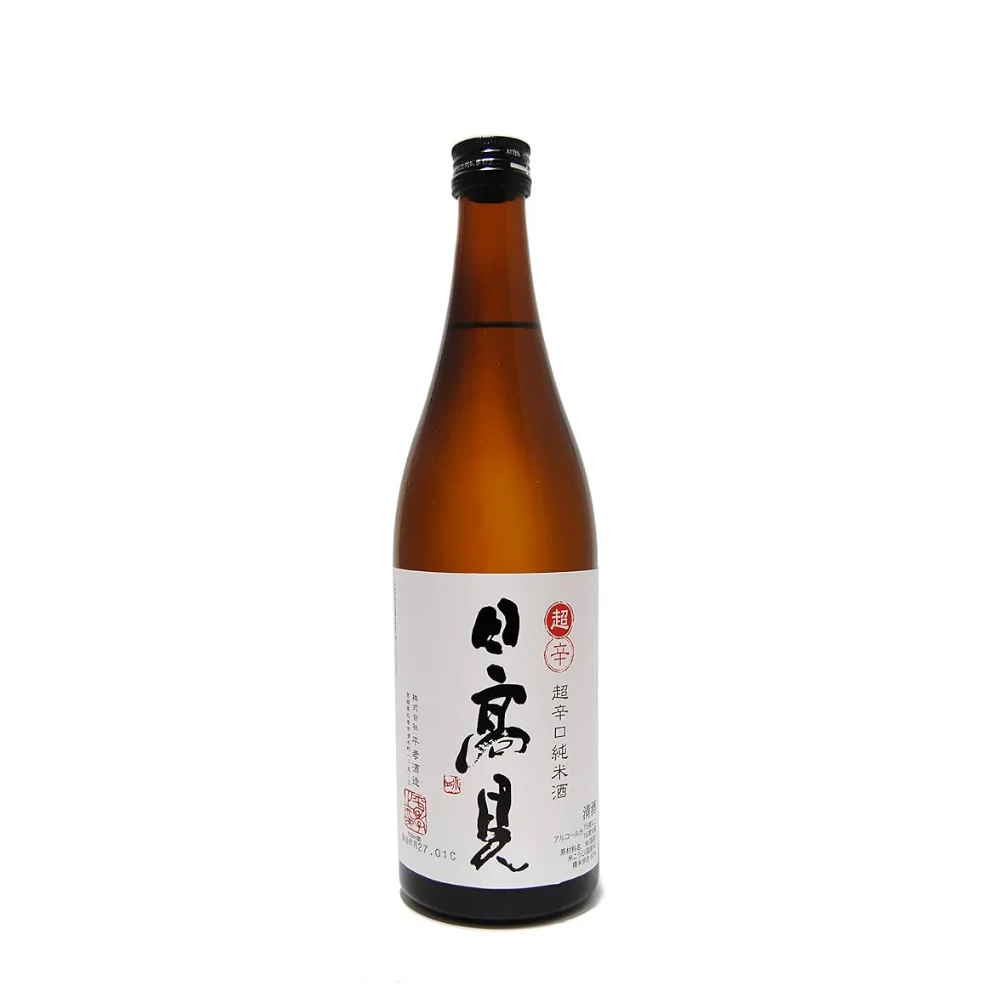 Hitakami Chokarakuchi extra dry junmai sake 720ml bottle wholesale restaurant supply #14523