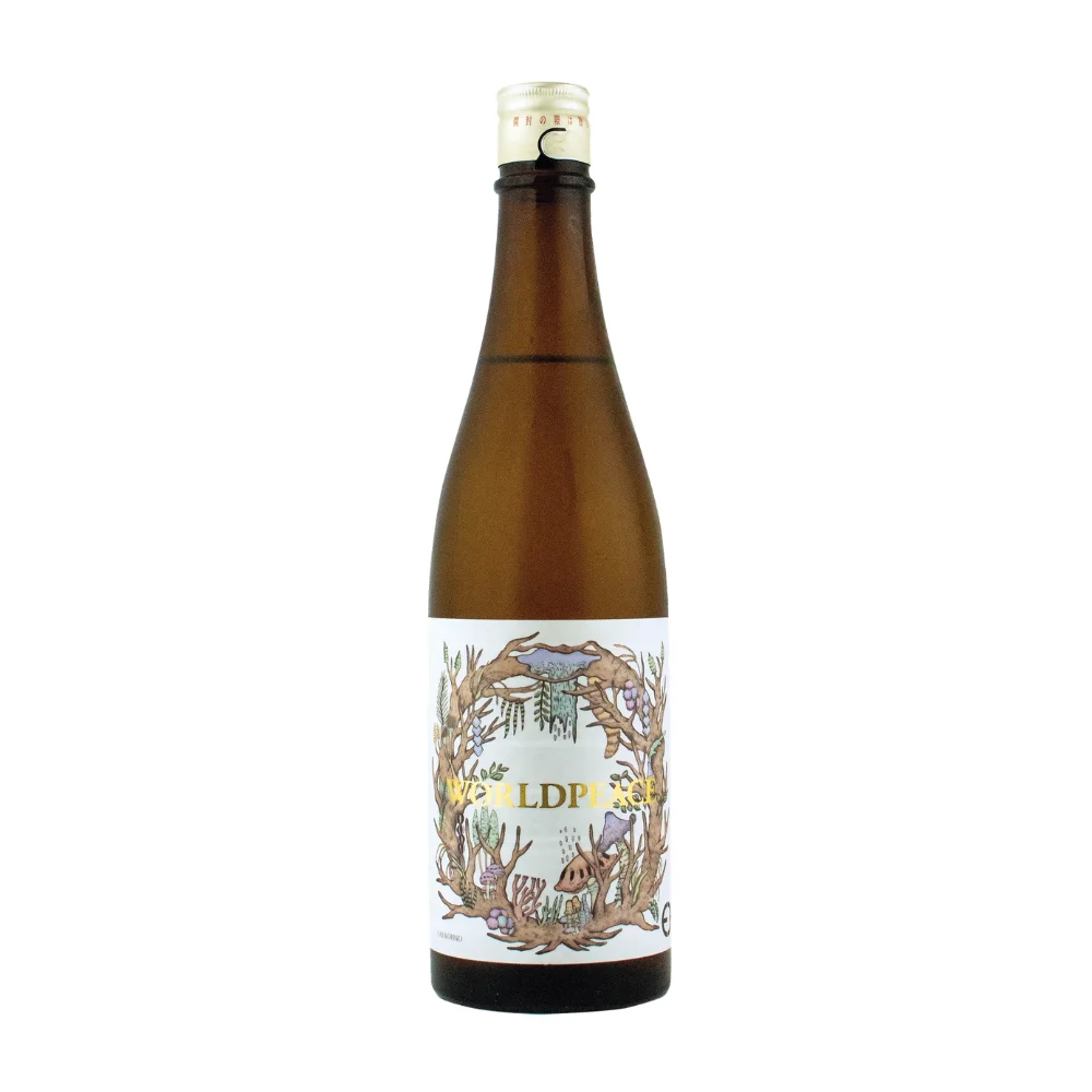 Emishiki World Peace Junmai Ginjo sake bottle 720ml wholesale restaurant supply #14546