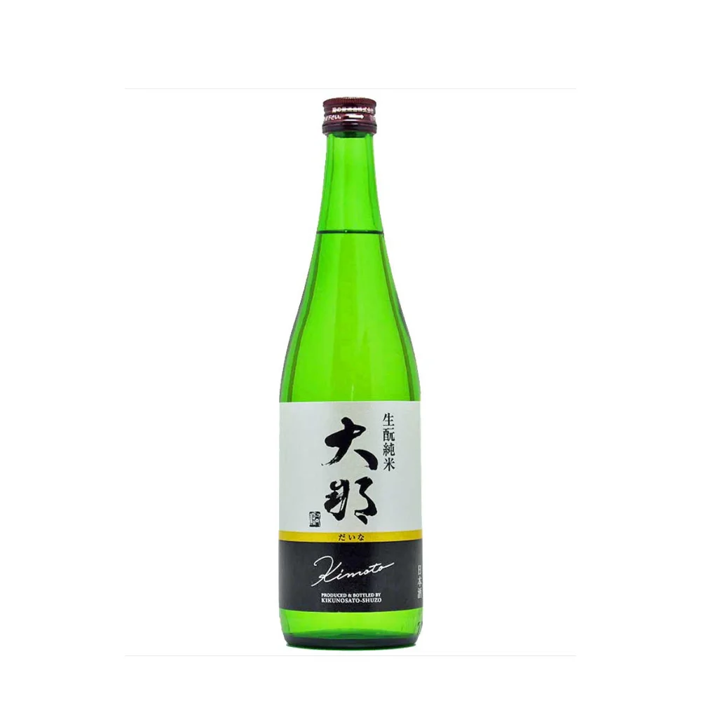 Kikunosato Daina Kimoto Junmai sake bottle wholesale restaurant supply #14791