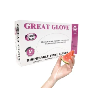 Vinyl Gloves Powder Free Clear M | L