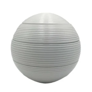 Risogama Arita porcelain spherical jubako 3-tier bento box wholesale restaurant supply #C5142