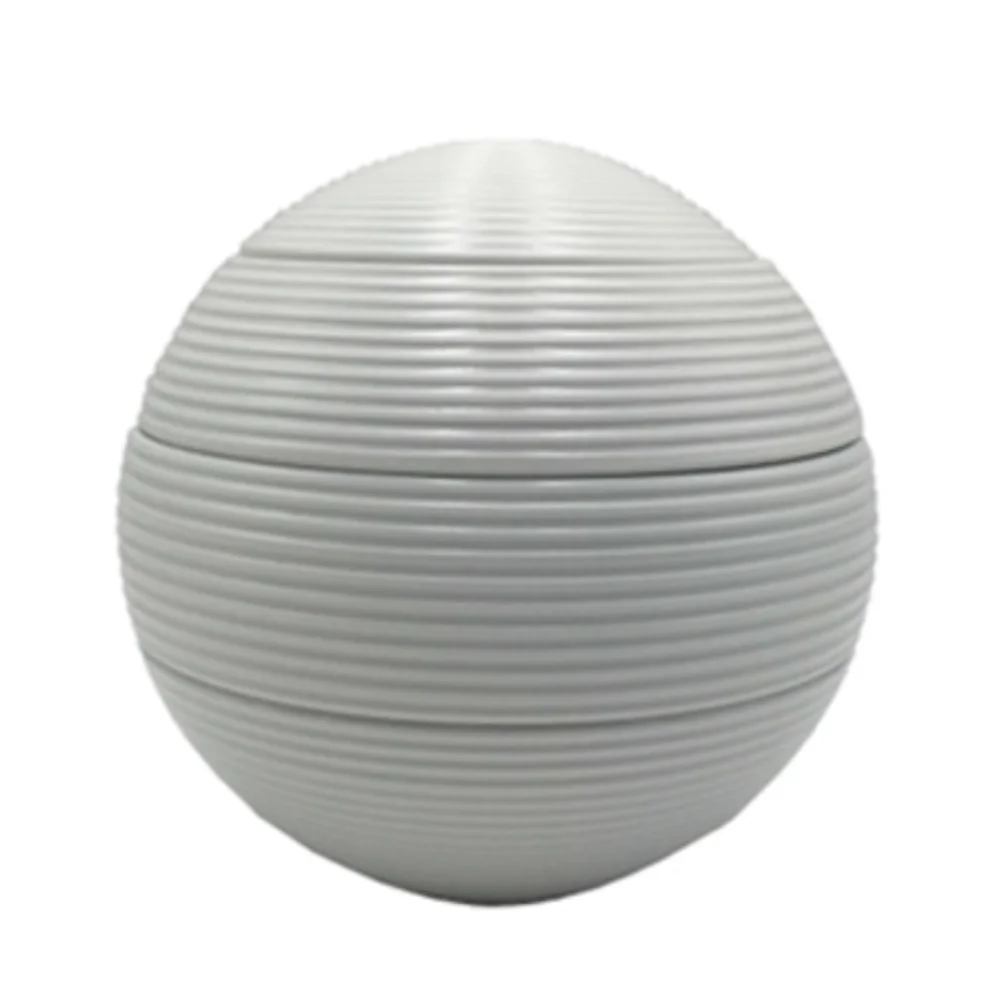 Risogama Arita porcelain spherical jubako 3-tier bento box wholesale restaurant supply #C5142