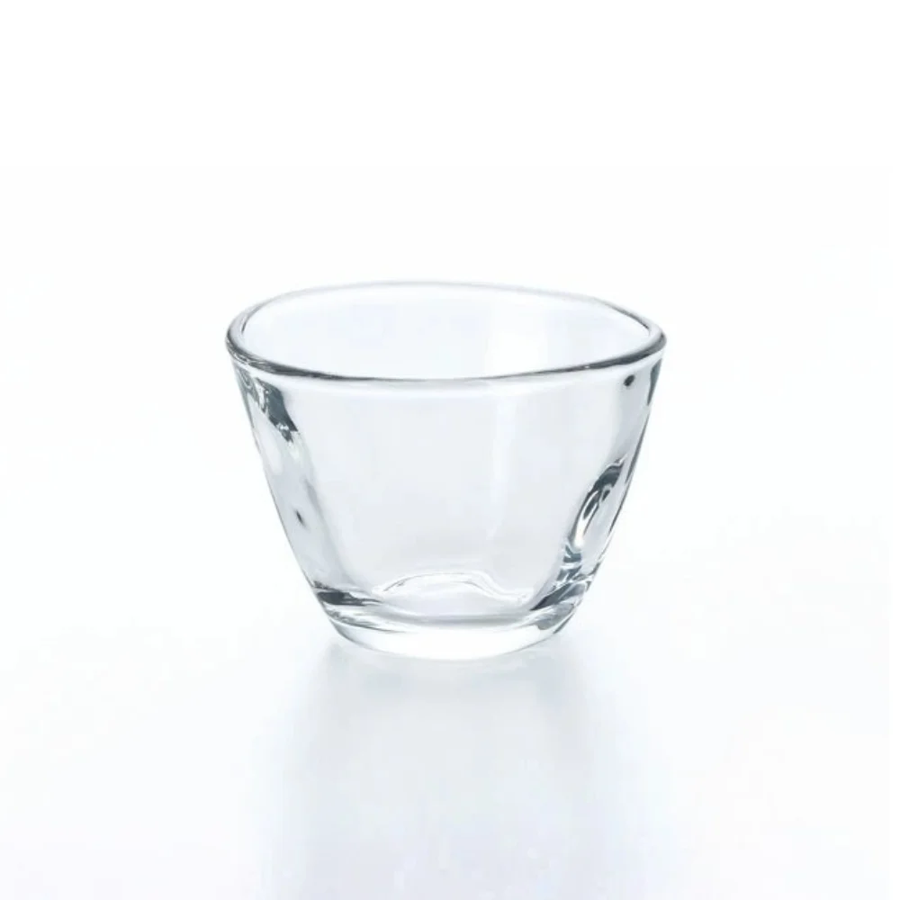 Tebineri glass sake cup, 90ml set of 6, Aderia wholesale restaurant supply #G3058