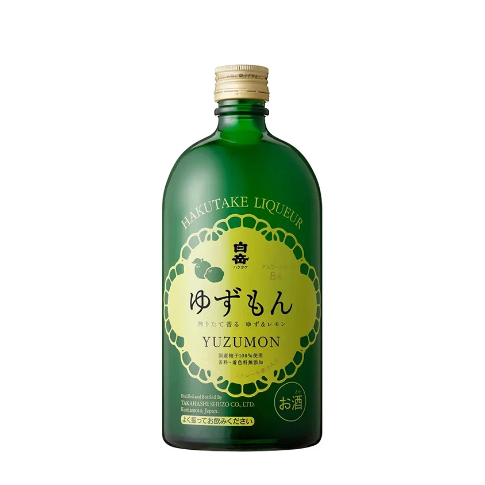 Takahashi Hakutake Yuzumon Yuzu Lemon Shochu Liqueur 720ml #14614