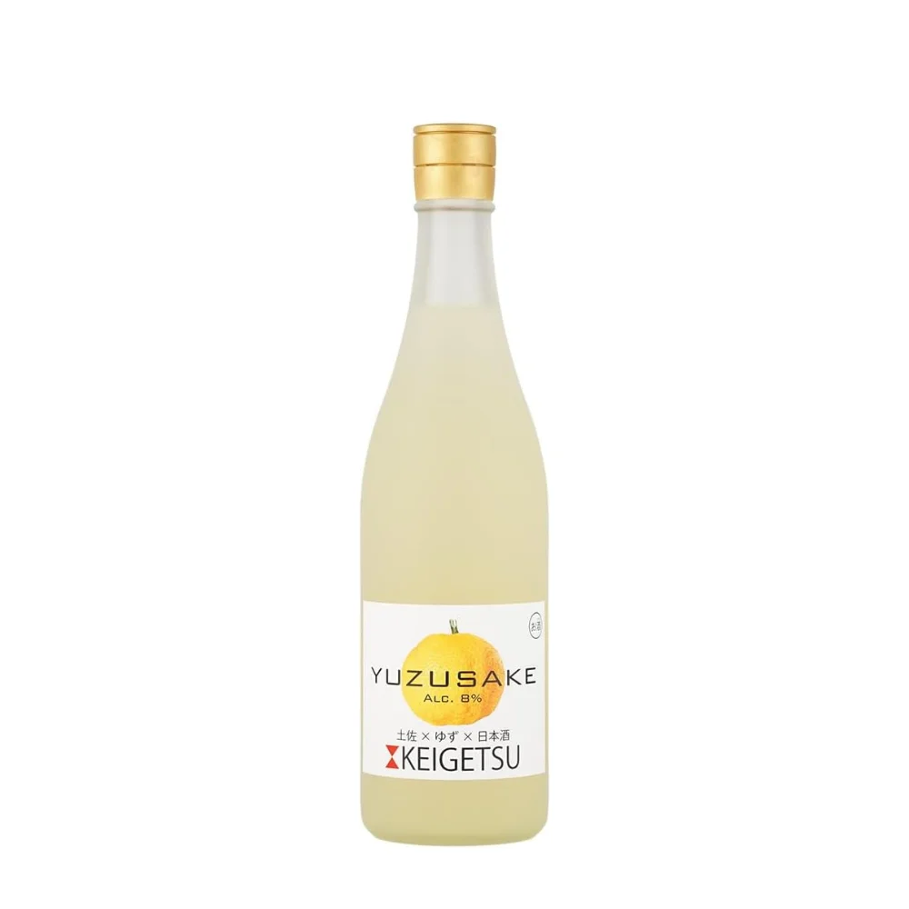 Keigetsu Yuzu Sake bottle Tosa Brewing wholesale restaurant supply #14285