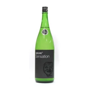Emishiki Sensation Black Nama Junmai sake bottle 720ml wholesale restaurant supply #14547-1
