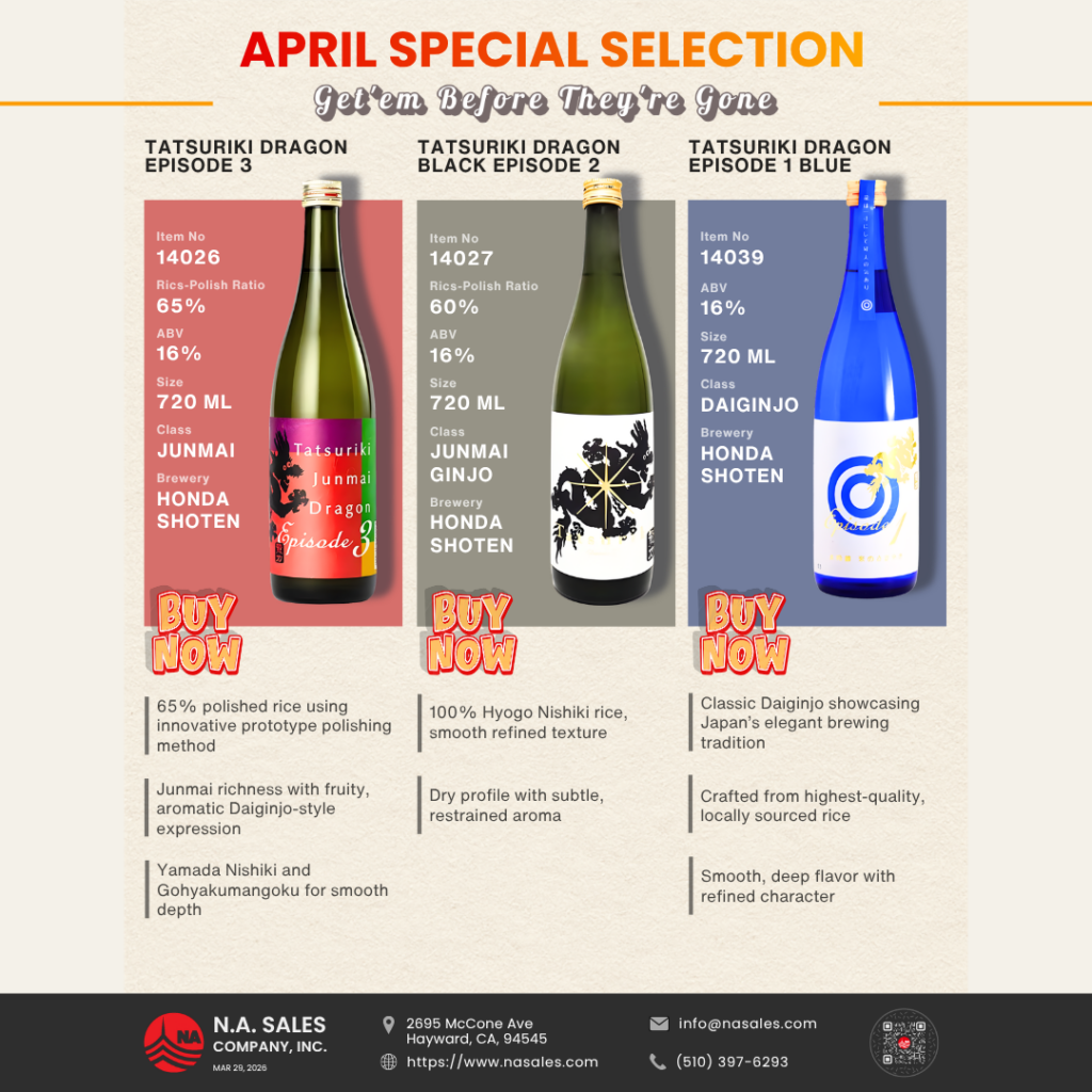 Tatsuriki Dragon Japanese Sake Promotion