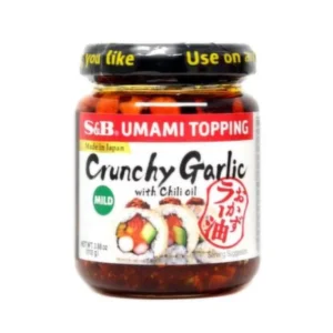 08150_S&B CRUNCHY GARLIC RAYU 110G
