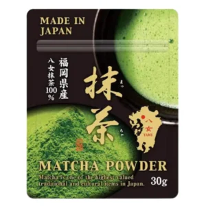 Maedaya Yame matcha powder green tea bulk bag wholesale restaurant supply Japan
