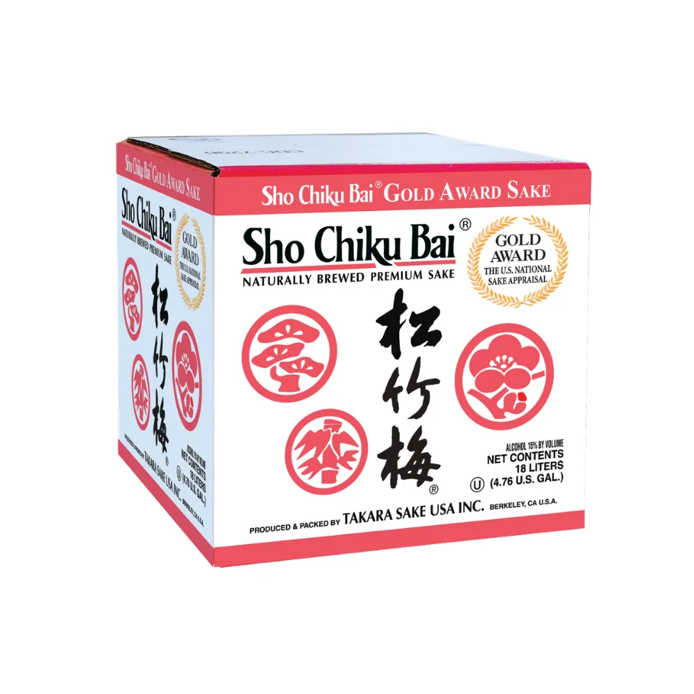 Sho Chiku Bai Classic Junmai Sake 18L|1.5L|720ml|180ml wholesale restaurant supply #14166