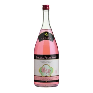 Takara Plum Rose umeshu plum wine 1.5L bottle wholesale restaurant supply #14237