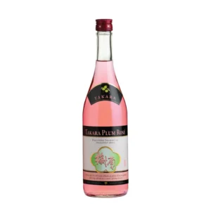 Takara Plum Rose umeshu plum wine 750ml bottle wholesale restaurant supply #14238