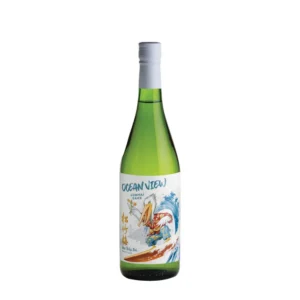 Ocean View Junmai Sake 750ml bottle Sho Chiku Bai wholesale restaurant supply #14243