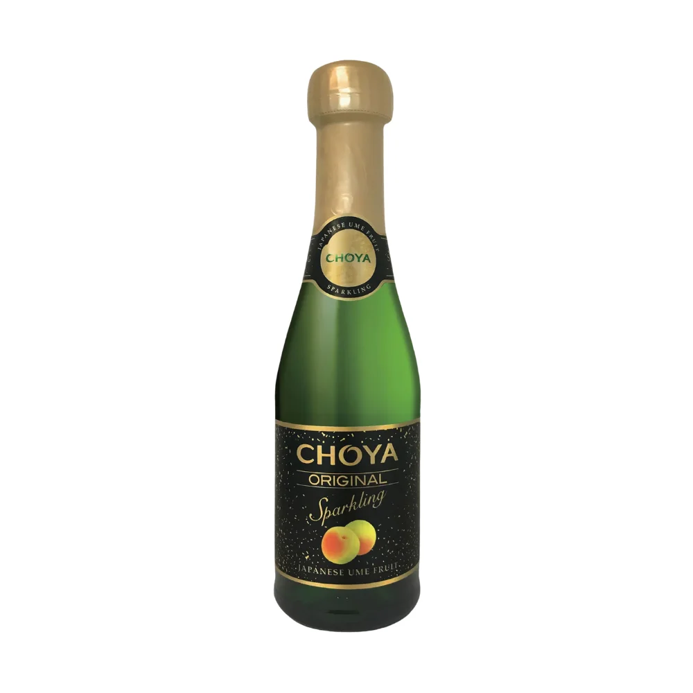Choya Original Sparkling umeshu plum wine bottle wholesale restaurant supply #14319