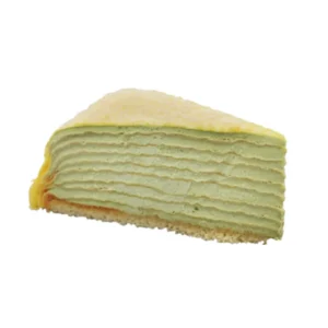 matcha mille crepe cake frozen pre sliced dessert wholesale restaurant supply #20833
