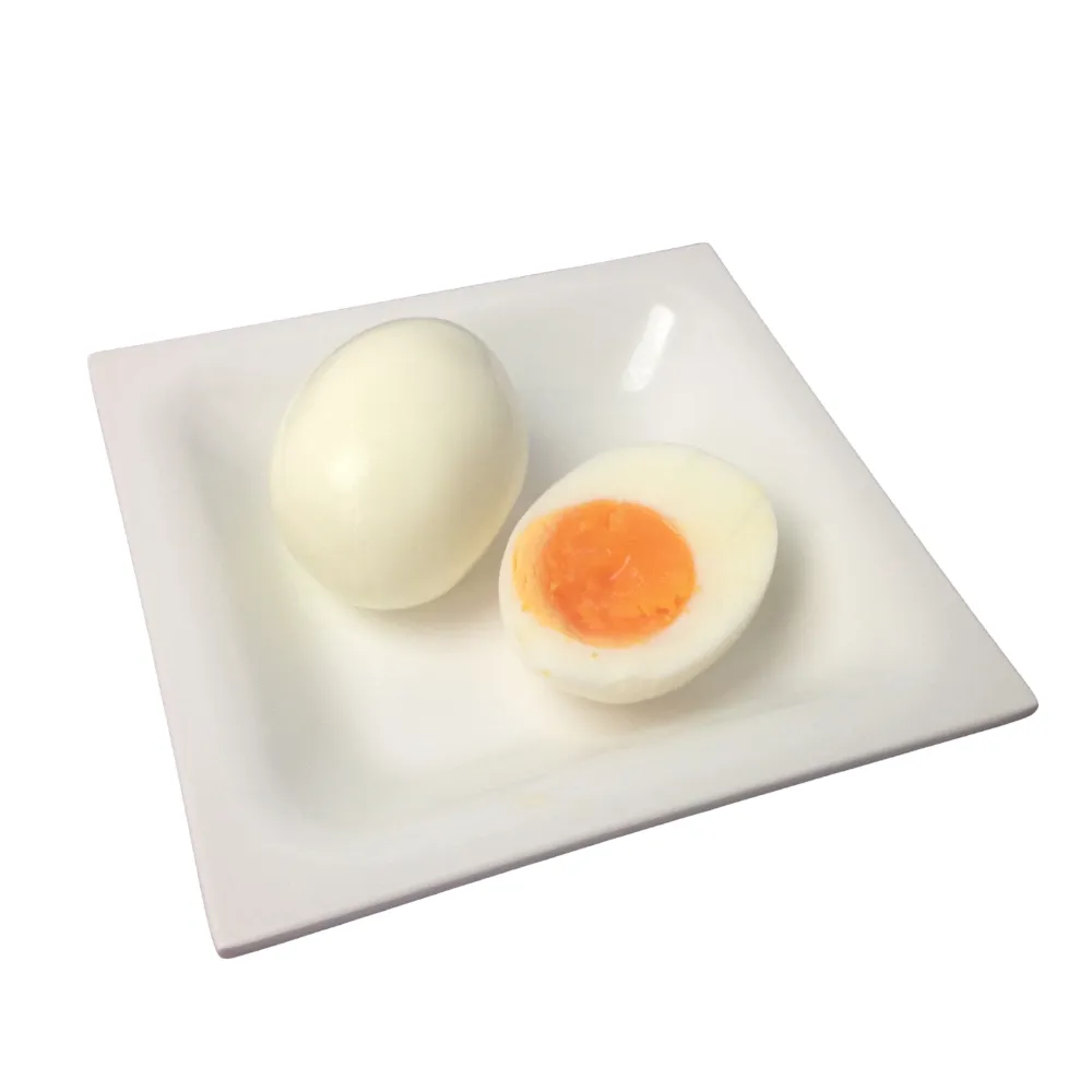 Ramen Tamago peeled soft-boiled egg, whole and halved, item 20913