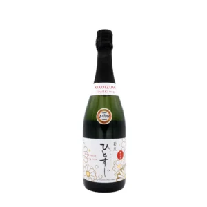Kikuizumi Hitosuji Junmai sparkling sake bottle Takizawa wholesale restaurant supply #MTC-10463