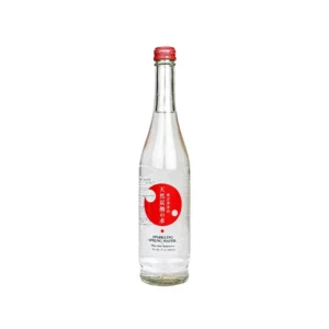Okuaizu sparkling water bottle red natural mineral water wholesale restaurant supply #MTC-11012