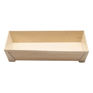 rectangular wooden sushi takeout container wholesale restaurant supply