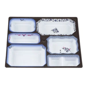 U-73 Arita pattern bento compartment insert wholesale restaurant supply #U-73-C