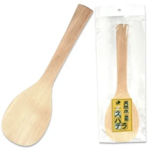 Wooden shamoji rice paddle wholesale restaurant supply #7010 W7012