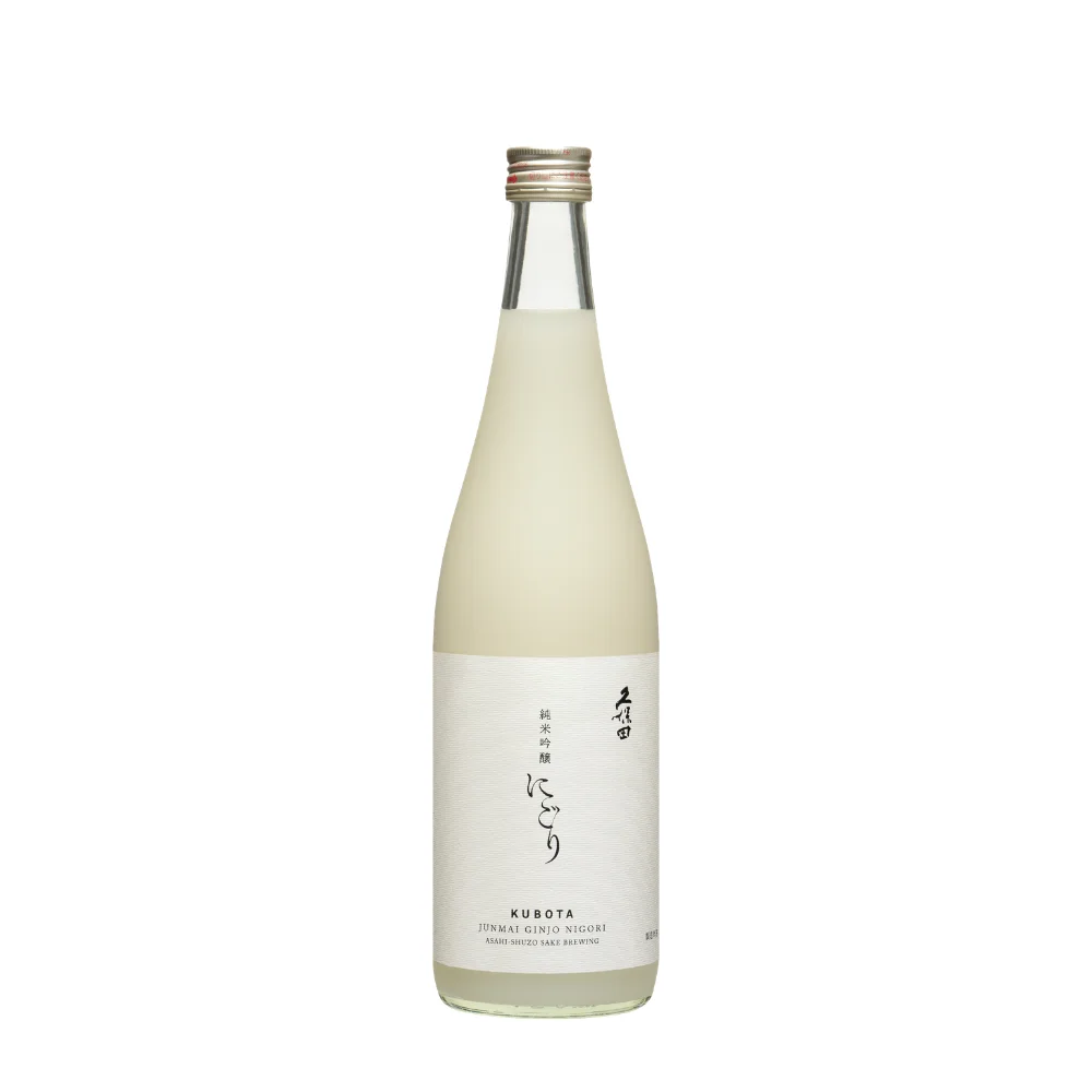 Kubota Junmai Ginjo Nigori sake bottle 720ml wholesale restaurant supply #14462
