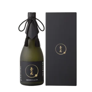 Tamanohikari Black Label junmai daiginjo sake bottle gift box wholesale restaurant supply #14766