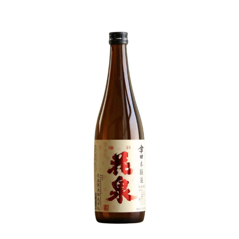 Hanaizumi Zuisho Honjozo sake 720ml bottle wholesale restaurant supply #JQF-14004