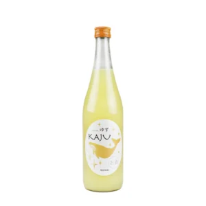 Kaju 39 yuzu citrus liqueur sake bottle Suigei wholesale restaurant supply #MTC-10546