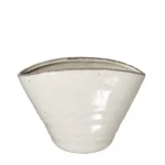 Kakuni Mino Ware Shirokaratsu ceramic rice paddle stand wholesale restaurant supply #c9b950